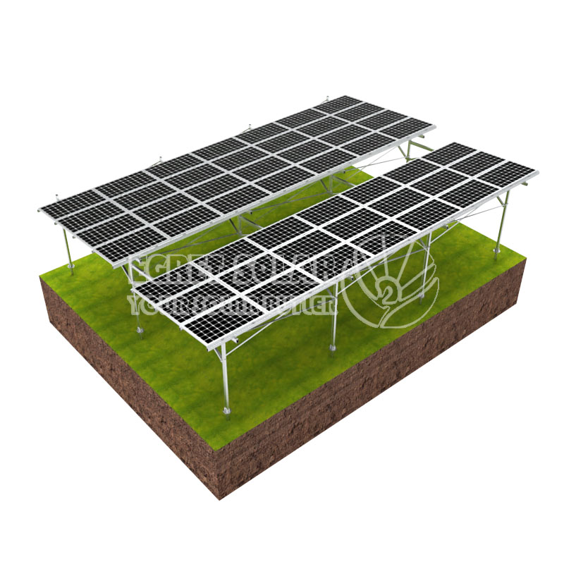 Aluminijasta solarna montaža za kmetijstvo