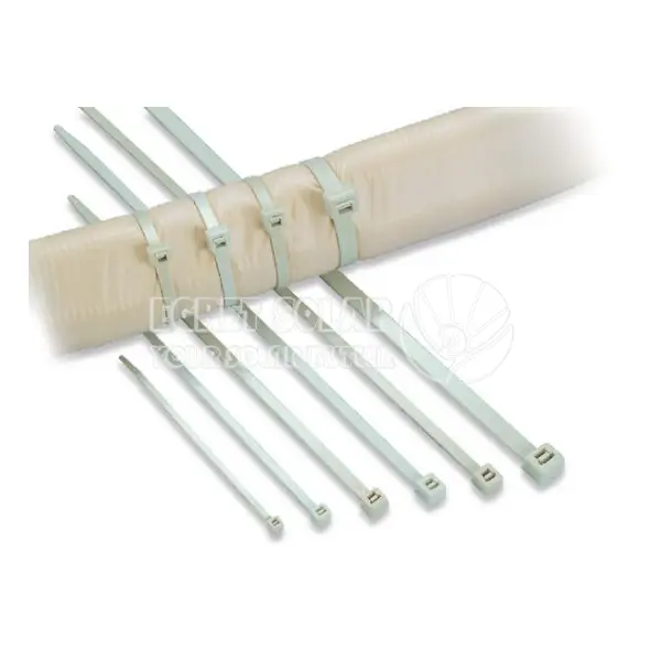 Sončni kabel vezi najlonske plastike