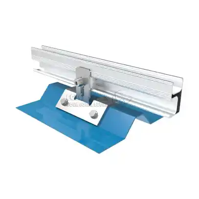 Objemka za strešno montažo solarnih panelov